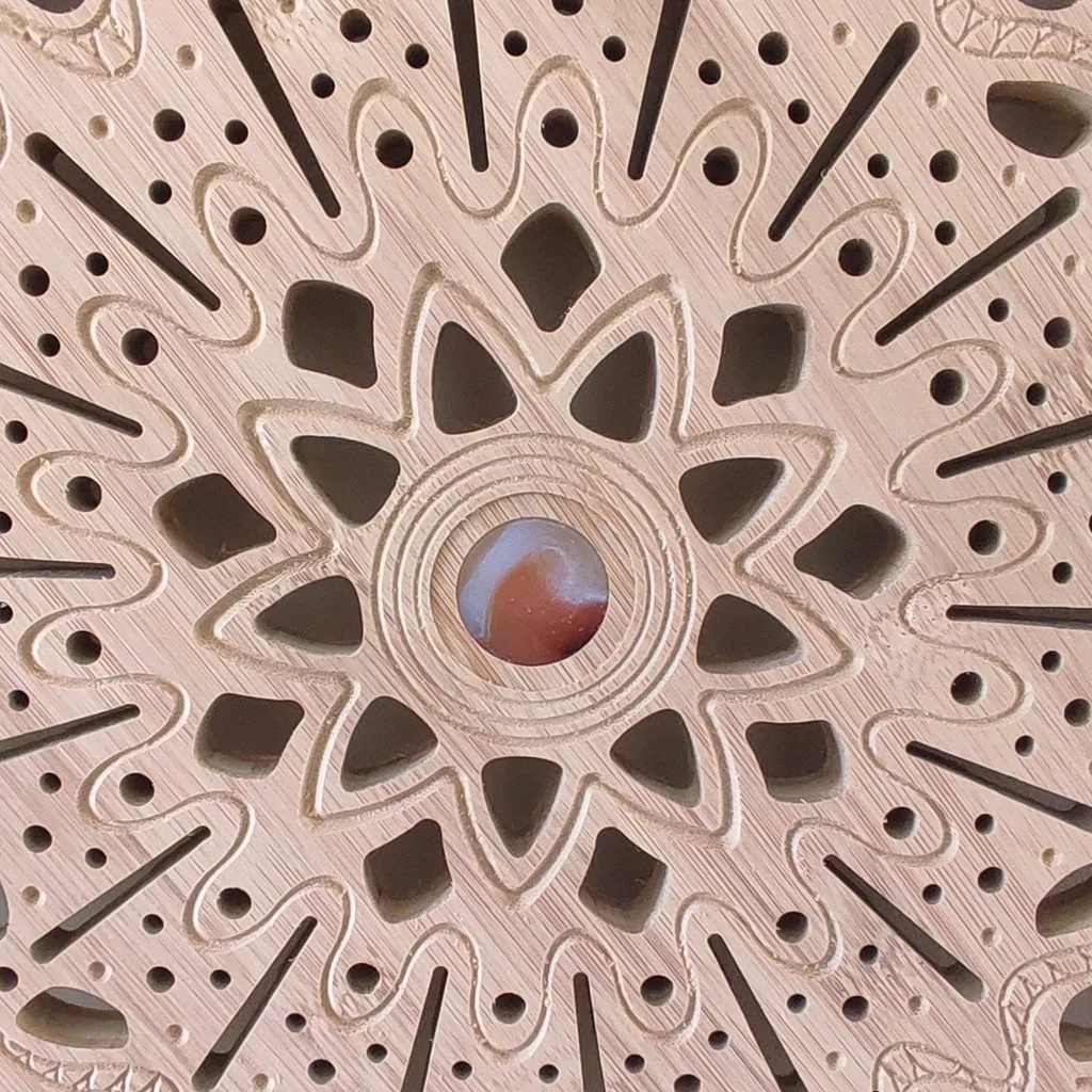 Mandala XL - Chakra sacré - Cornaline – Image 2
